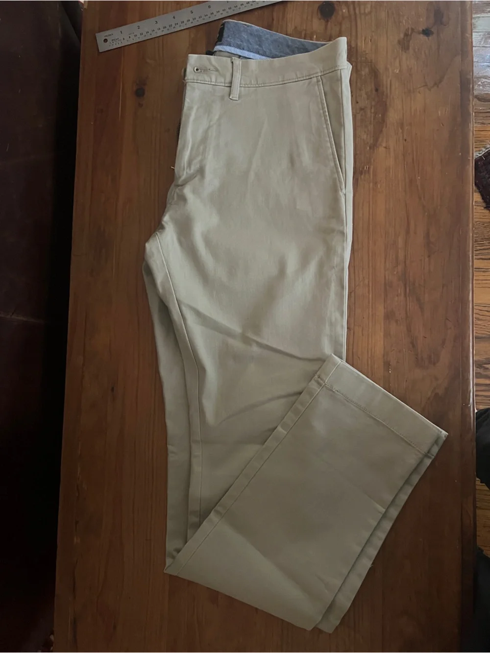 J. Crew Men's Slim Chinos in Khaki